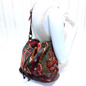 MARCO AVANE | Tapestry Boho Bucket Bag